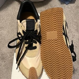 LOEWE Flow Runner Mix Leather Sneakers